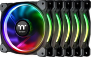Akcesoria do serwerów - Thermaltake Wentylator Thermaltake Ring 14 RGB Plus TT Premium 5 pack CL-F057-PL14SW-A (140 mm; 1400 obr/min; RGB) CL-F057-PL14SW-A - miniaturka - grafika 1