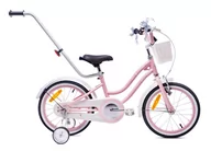 Rowery - Sun Baby Heart Bike 16 cali Różowy 2021 - miniaturka - grafika 1