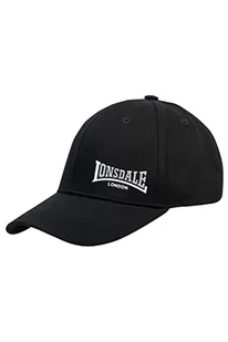 Lonsdale Czapka ENVILLE, czarny/biały/popielaty, jeden rozmiar, 114963 - Czapki damskie - miniaturka - grafika 1