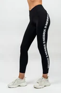 Spodnie sportowe damskie - Legginsy damskie Nebbia ICONIC Leggings high waist black M - miniaturka - grafika 1