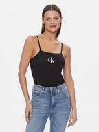 Body - Calvin Klein Jeans Body Monologo J20J223421 Czarny Slim Fit - miniaturka - grafika 1