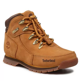Timberland Trzewiki Euro Rock TB0A43QR2311 Wheat Nubuck - Półbuty damskie - miniaturka - grafika 1