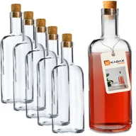 Pojemniki kuchenne - Butelka z korkiem 700 ml, 6 szt. - miniaturka - grafika 1