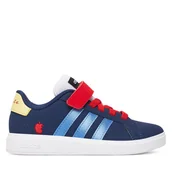 Buty dla dziewczynek - Sneakersy adidas Disney Jasmine Grand Court 00s Kids JR4902 Granatowy - miniaturka - grafika 1