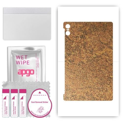 folia naklejka skórka strukturalna na TYŁ do Teclast T50 Pro - Zardzewiała Miedź - apgo SKINS