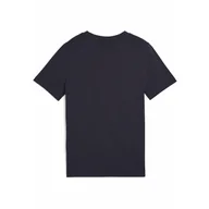 Odzież sportowa dziecięca - Młodzieżowa koszulka ESS z logo No. 1 PUMA New Navy Blue - miniaturka - grafika 1