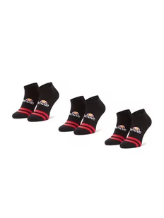 Ellesse Zestaw 3 par niskich skarpet męskich Melna SAAC0876 Czarny - Skarpetki męskie - miniaturka - grafika 1