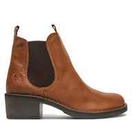 Botki damskie - Botki Fly London Memefly P211030015 Brązowy - miniaturka - grafika 1