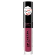 Szminki - Eveline cosmetics Matt Magic Lip Cream Pomadka w Płynie 22 Bright Coral EVEL-7370 - miniaturka - grafika 1