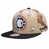 Czapki męskie - Czapka z daszkiem Mitchell & Ness NBA Choco Camo Snapback Los Angeles Clippers - miniaturka - grafika 1