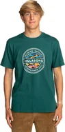 Koszulki męskie - t-shirt męski BILLABONG ROTOR FILL TEE Deep Teal - DTA - miniaturka - grafika 1