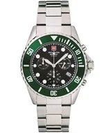 Zegarki męskie - Oryginalny Zegarek Swiss Alpine Military Master Diver 7053.9133 Pomysł Na P - miniaturka - grafika 1