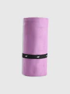 Ręczniki - 4F Ręcznik sportowy szybkoschnący L (80 x 170 cm) - różowy 80x170cm - miniaturka - grafika 1