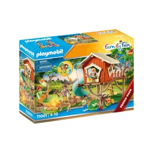 Playmobil Family Fun 71001 Domek na drzewie ze zjeżdżalnią, od 4 lat 71001 - Klocki - miniaturka - grafika 2