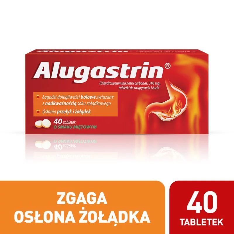 Polfa Alugastrin 40 szt.