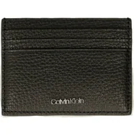 Etui na dokumenty i karty - Calvin Klein Skórzane etui na karty - miniaturka - grafika 1