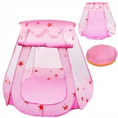 Place zabaw - Namiot domek dla dzieci z podłogą samorozkładający 600-62R - miniaturka - grafika 1