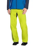 Spodnie męskie - Spodnie przeciwdeszczowe na rower męskie Vaude Moab Rain - zielone - miniaturka - grafika 1