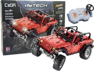 Klocki - Lean Sport Klocki Konstrukcyjne Auto Terenowe Zdalnie Sterowane Czerwone 1941 Elementów - miniaturka - grafika 1