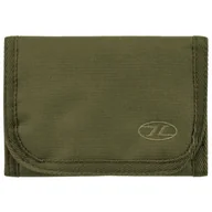 Portfele - Portfel materiałowy Highlander Outdoor ochrona kart Rfid Shield Olive - miniaturka - grafika 1