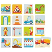 Gry planszowe - Memory Na Budowie 16 Par - miniaturka - grafika 1