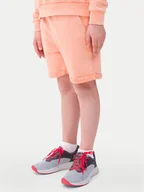 Spodenki damskie - 4F Szorty sportowe 4FJWSS24TSHOM279 Pomarańczowy Regular Fit - miniaturka - grafika 1