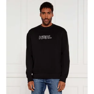 Karl Lagerfeld Bluza Loose fit - Bluzy męskie - miniaturka - grafika 1