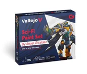 Akcesoria i części modelarskie - Vallejo: 72.313 - Game Color - Sci-Fi Paint Set 12x18ml - miniaturka - grafika 1