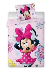 Faro Pościel licencyjna 140x200 Myszka Minnie minnie187_20211207052250 - Pościel dla dzieci - miniaturka - grafika 1