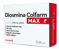 Serce i układ krążenia - Colfarm COLFARM Diosmina MAX 1000 mg 60 tabl 3361542 - miniaturka - grafika 1