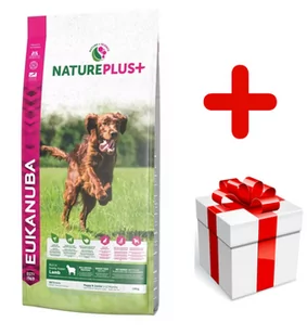 Eukanuba Nature Plus+ Puppy & Junior Lamb 10 kg - Sucha karma dla psów - miniaturka - grafika 1