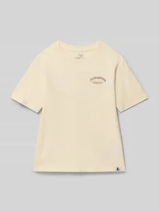 T-shirt z nadrukiem z logo - Koszulki dla chłopców - miniaturka - grafika 1