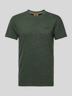 T-shirt z wyhaftowanym logo - Koszulki męskie - miniaturka - grafika 1