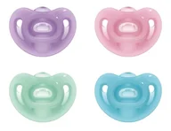 Smoczki do butelek - NUK 730332 SMOCZEK SILIKONOWY SENSITIVE 0-6 1SZT/PUDEŁKO NUKS-46 - miniaturka - grafika 1