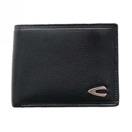 Portfele - CAMEL ACTIVE B34 703 60 skórzany portfel męski klasyczna czerń B34 703 60 - miniaturka - grafika 1