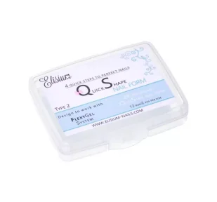 Elisium Mini formy do przedłużania typ 2 24 szt - Zestawy do manicure i pedicure - miniaturka - grafika 1