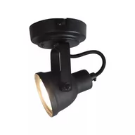Lampy pozostałe - Label51 LABEL51 Reflektor z 1 żarówką LED Max, 9x9x13 cm, czarny - miniaturka - grafika 1