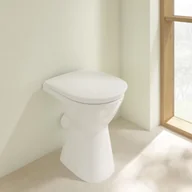 Kompakty WC - Villeroy & Boch ViCare Toaleta WC stojąca 49x36 cm z półką bez kołnierza weiss alpin 4684R001 - odbiór osobisty: Kraków, Warszawa - miniaturka - grafika 1