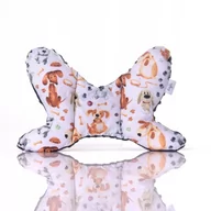 Kołdry i poduszki dla dzieci - Poduszka Podróżna Motylek Antywstrząsowy Minky - miniaturka - grafika 1