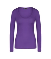 Bielizna nocna - Top z długim rękawem Triumph Beauty Layers Top Scoop Neck-XS - miniaturka - grafika 1