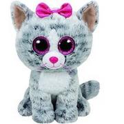 Ty Beanie Boos Kiki szary kotek