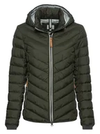 Kurtki damskie - Camel Active Kurtka pikowana w kolorze ciemnozielonym - miniaturka - grafika 1