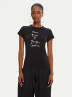 Koszulki i topy damskie - Juicy Couture T-Shirt JCNCT225458 Czarny Regular Fit - miniaturka - grafika 1