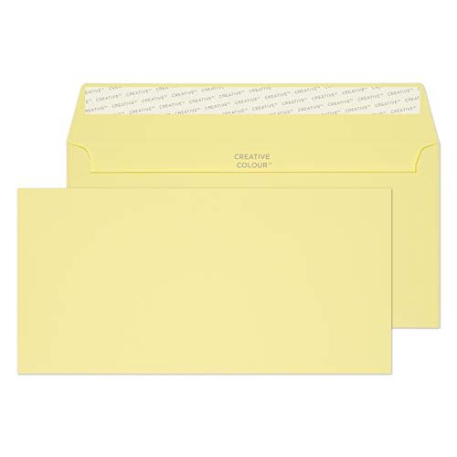 Blake Colour 114 X 229 Mm 120 gsm Portfel Odrywane I Zamykane 216 Żółty Cytrynowy Pakiet 500