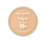 Pudry do twarzy - MISS SPORTY_Perfect To Last 10h długotrwały puder w kamieniu 040 Ivory 9g - miniaturka - grafika 1