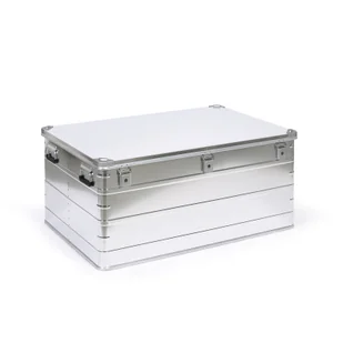 Aluminiowa skrzynka, 415 L, 1176 x 790 x 517 mm - Pojemniki przemysłowe - miniaturka - grafika 1