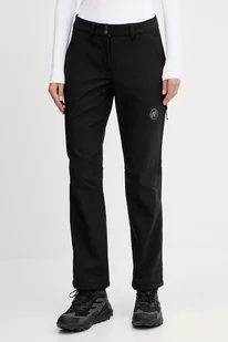 Mammut spodnie sportowe Runbold Winter damskie kolor czarny proste medium waist 1021.01390 - Spodnie sportowe damskie - miniaturka - grafika 1