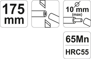 YATO Automatyczny ściągacz izolacji 175mm YT-2268 - Kombinerki i obcęgi - miniaturka - grafika 3