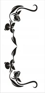 Naklejki na ścianę - Naklejka na ścianę meble lustro dekor Ornament 122, 60x25 cm - miniaturka - grafika 1