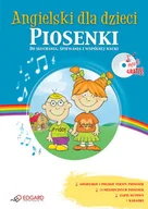 Książki edukacyjne - Angielski dla dzieci. Piosenki + CD - miniaturka - grafika 1